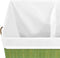 vidaXL - Wasmand - met - 2 - vakken - 100 - L - bamboe - groen