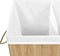 vidaXL - Wasmand - met - 2 - vakken - 100 - L - bamboe
