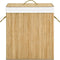 vidaXL - Wasmand - met - 2 - vakken - 100 - L - bamboe