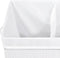 vidaXL - Wasmand - met - 2 - vakken - 100 - L - bamboe - wit