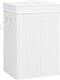 vidaXL - Wasmand - met - 2 - vakken - 72 - L - bamboe - grijs