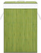 vidaXL - Wasmand - met - 2 - vakken - 72 - L - bamboe - groen