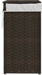 vidaXL - Wasmand - met - deksel - 46x33x60 - cm - poly - rattan - donkerbruin