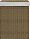 vidaXL - Wasmand - met - deksel - 46x33x60 - cm - poly - rattan