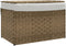 vidaXL - Wasmand - met - deksel - 55,5x35x34 - cm - poly - rattan