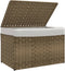 vidaXL - Wasmand - met - deksel - 55,5x35x34 - cm - poly - rattan