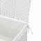 vidaXL - Wasmand - met - deksel - 55,5x35x34 - cm - poly - rattan - wit