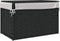 vidaXL - Wasmand - met - deksel - 55,5x35x34 - cm - poly - rattan - zwart