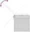 vidaXL - Wasmand - met - deksel - 55,5x35x34 - cm - poly - rattan - wit