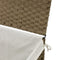 vidaXL - Wasmand - met - deksel - 55,5x35x34 - cm - poly - rattan