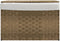 vidaXL - Wasmand - met - deksel - 55,5x35x34 - cm - poly - rattan