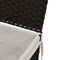 vidaXL - Wasmand - met - deksel - 55,5x35x34 - cm - poly - rattan - zwart