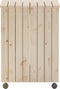 vidaXL - Wasmand - met - wielen - RANA - 45x45x64 - cm - massief - grenenhout