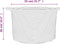 vidaXL - Wasmand - Ø - 55x36 - cm - katoen - beige - en - wit