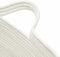 vidaXL - Wasmand - Ø - 60x36 - cm - katoen - bruin - en - wit