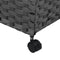 vidaXL - Wasmand - op - wielen - 60x35x60,5 - cm - rattan - grijs