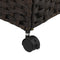 vidaXL - Wasmand - op - wielen - 60x35x60,5 - cm - rattan - donkerbruin