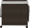 vidaXL - Wasmand - op - wielen - 60x35x60,5 - cm - rattan - donkerbruin