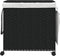vidaXL - Wasmand - op - wielen - 60x35x60,5 - cm - rattan - zwart