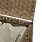 vidaXL - Wasmand - op - wielen - 66x35x60 - cm - rattan