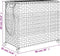 vidaXL - Wasmand - op - wielen - 66x35x60 - cm - rattan - zwart