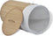 vidaXL - Wasmand - ovaal - bamboe - donkerbruin