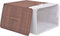 vidaXL - Wasmand - rechthoekig - bamboe - bruin