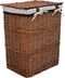 vidaXL - Wasmand - wilgen - bruin