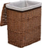 vidaXL - Wasmand - wilgen - bruin