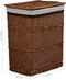 vidaXL - Wasmand - wilgen - bruin