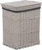 vidaXL - Wasmand - wilgen - wit