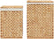 vidaXL - Wasmanden - 2 - st - waterhyacint
