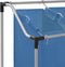 vidaXL - Wassorteerder - met - 3 - zakken - staal - blauw
