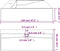 vidaXL - Wastafel - 120x46x11 - cm - mineraal - gegoten/marmer - gegoten - antraciet