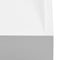 vidaXL - Wastafel - 120x46x11 - cm - mineraal - gegoten/marmer - gegoten - wit