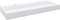 vidaXL - Wastafel - 120x46x11 - cm - mineraal - gegoten/marmer - gegoten - wit