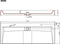 vidaXL - Wastafel - 120x46x11 - cm - mineraal - gegoten/marmer - gegoten - wit