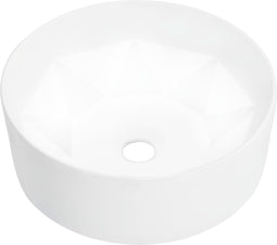 vidaXL - Wastafel - 36x14 - cm - keramiek - wit