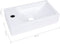 vidaXL - Wastafel - 400x220x90 - mm - SMC - wit
