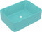 vidaXL - Wastafel - 41x30x12 - cm - keramiek - mat - lichtgroen