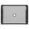 vidaXL - Wastafel - 41x30x12 - cm - keramiek - zilverkleurig