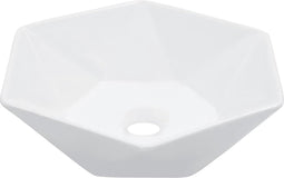 vidaXL - Wastafel - 41x36,5x12 - cm - keramiek - wit