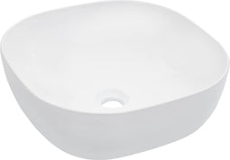 vidaXL - Wastafel - 42,5x42,5x14,5 - cm - keramiek - wit