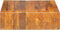 vidaXL - Wastafel - 50x35x10 - cm - massief - teakhout