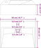 vidaXL - Wastafel - 50x38x11 - cm - gegoten - mineraal/marmer - matzwart
