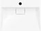 vidaXL - Wastafel - 50x38x13 - cm - mineraal - gegoten/marmer - gegoten - wit