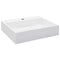 vidaXL - Wastafel - 50x38x13 - cm - mineraal - gegoten/marmer - gegoten - wit