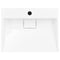 vidaXL - Wastafel - 50x38x13 - cm - mineraal - gegoten/marmer - gegoten - wit