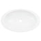 vidaXL - Wastafel - 59,3x35,1x10,7 - cm - mineraal - gegoten/marmer - gegoten - wit