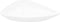 vidaXL - Wastafel - driehoekig - 645x455x115 - mm - keramiek - wit